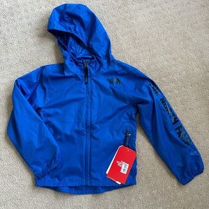 Brand new with tags the north face boy windbreaker xxs